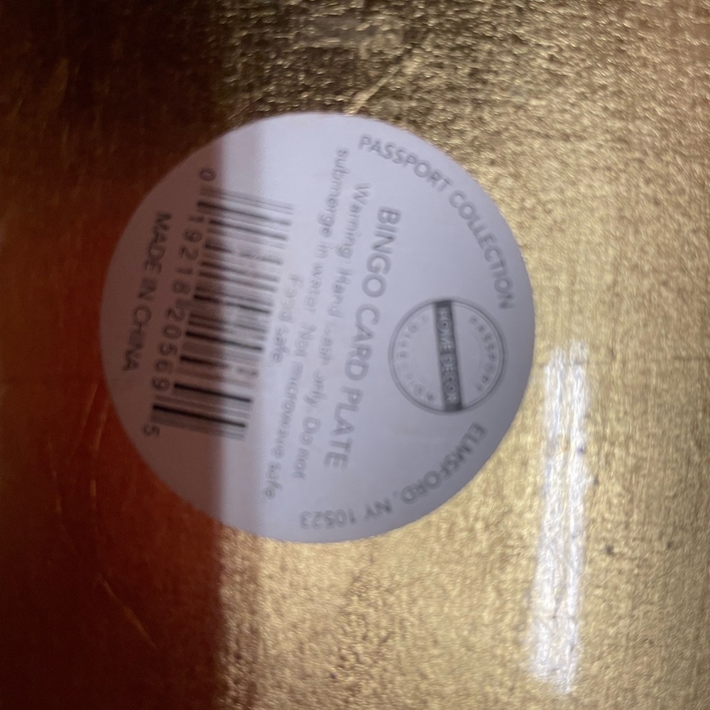 Bingo card dish or ashtray - Picture 6 of 6